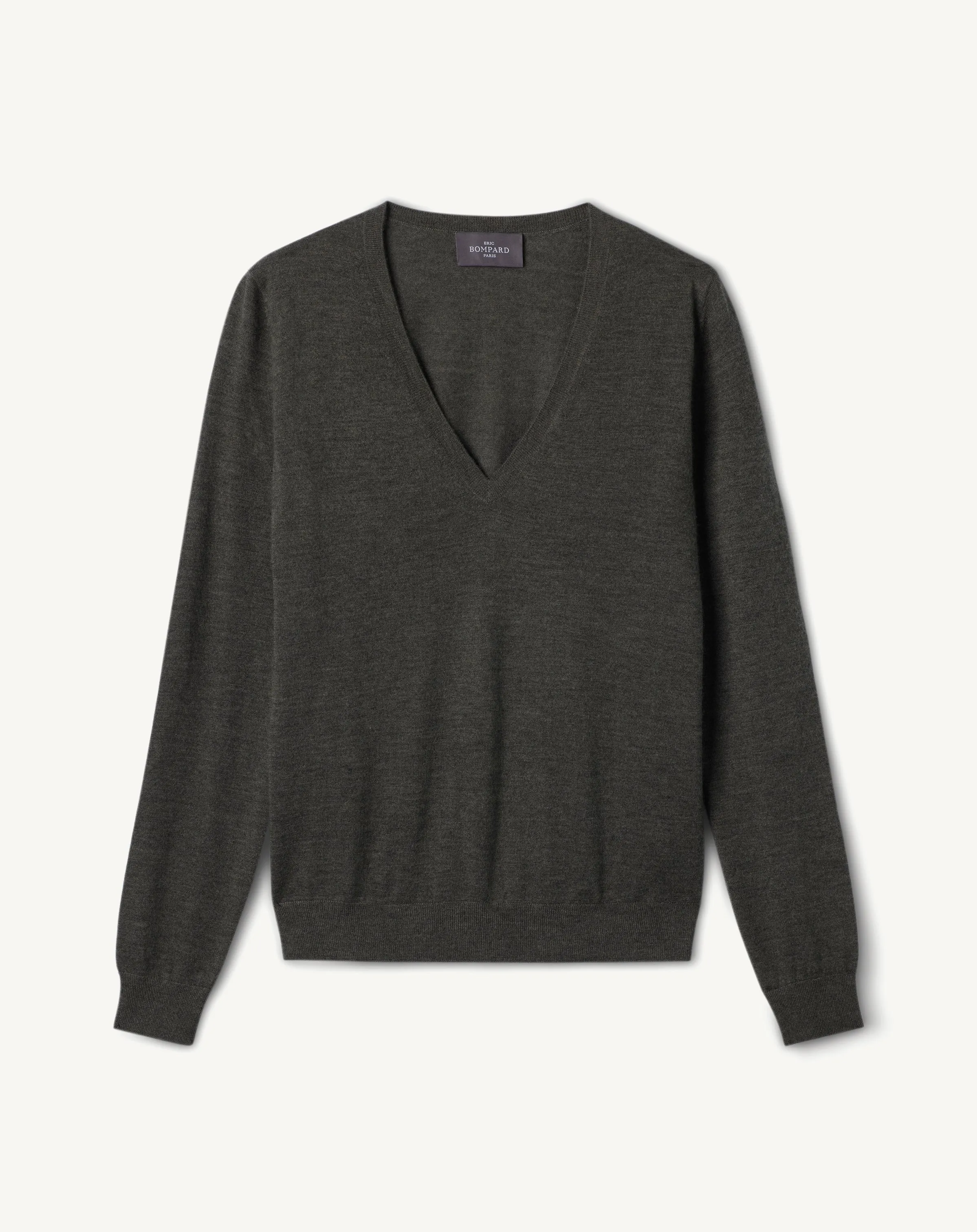 Extrafine V-neck pullover Eric Bompard