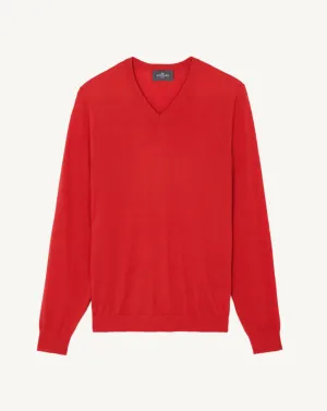 Extrafine V-neck pullover Eric Bompard