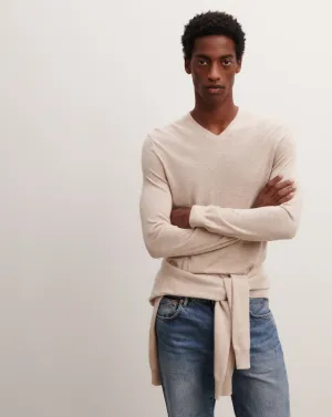 Extrafine V-neck pullover Eric Bompard