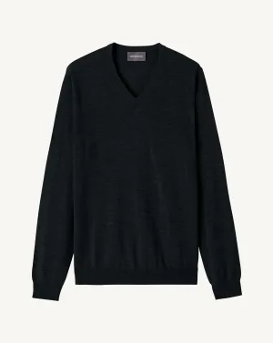 Extrafine V-neck pullover Eric Bompard