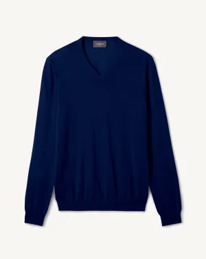Extrafine V-neck pullover Eric Bompard