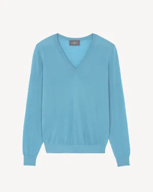 Extrafine V-neck pullover Eric Bompard