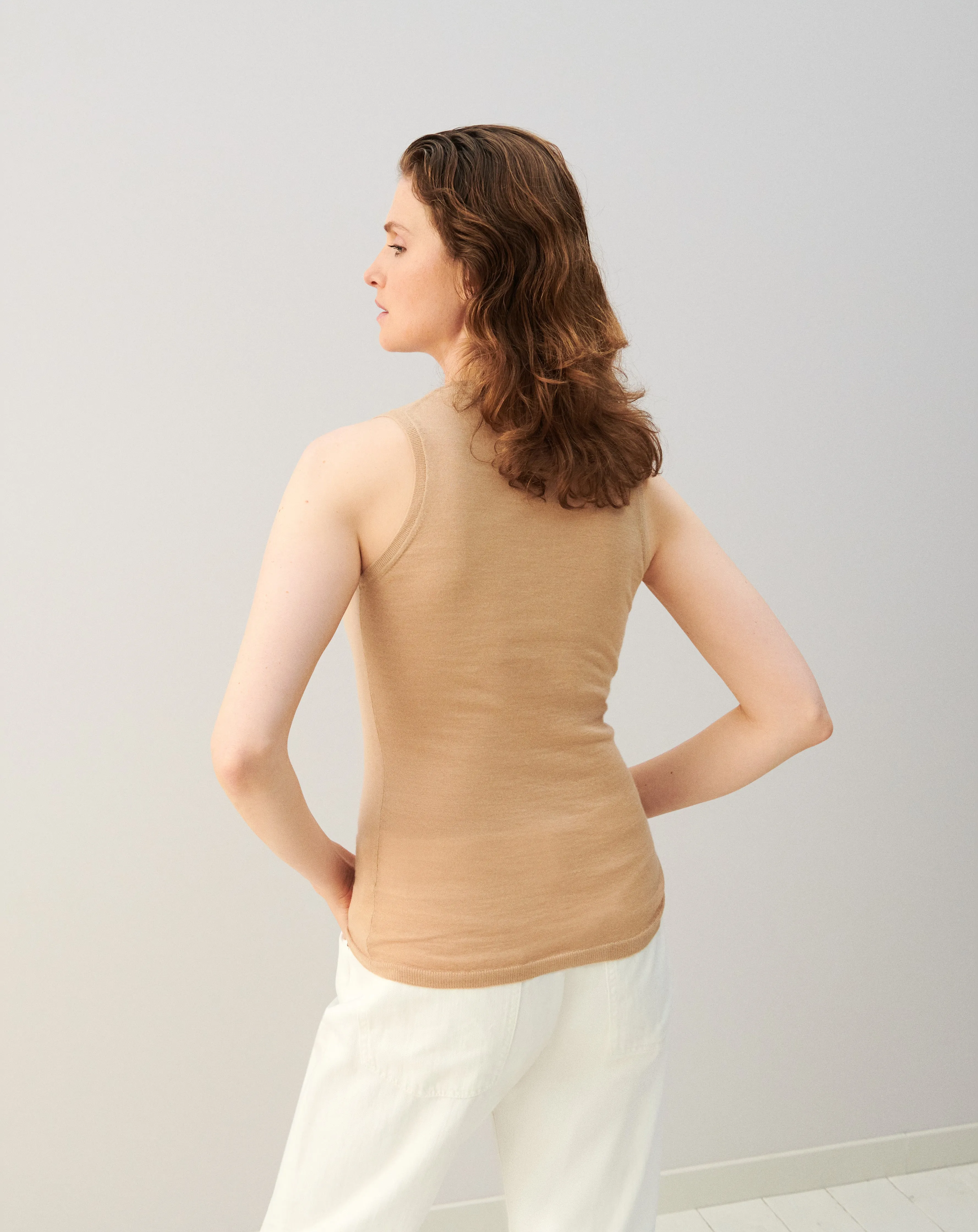 Extrafine vest top Eric Bompard