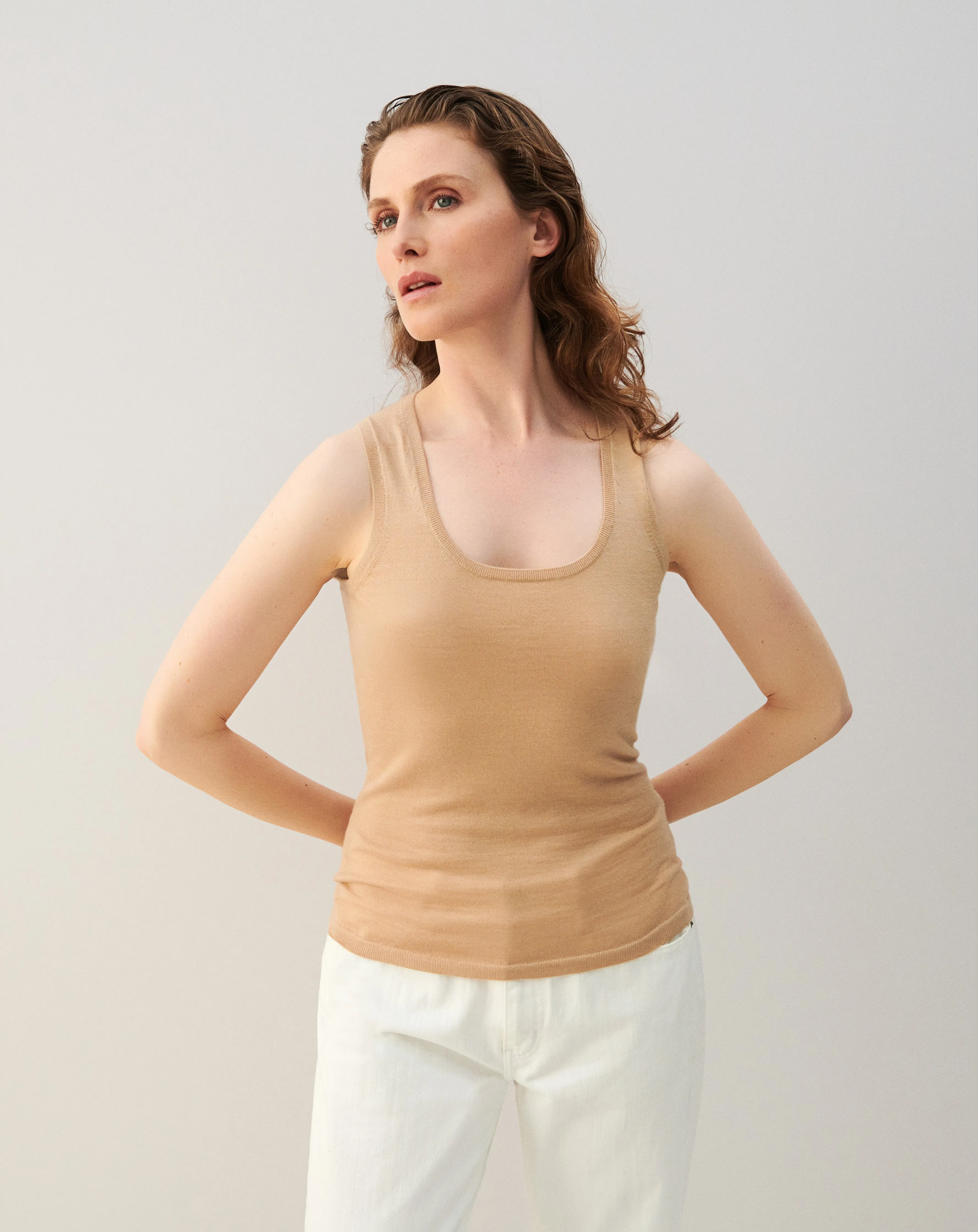Extrafine vest top Eric Bompard