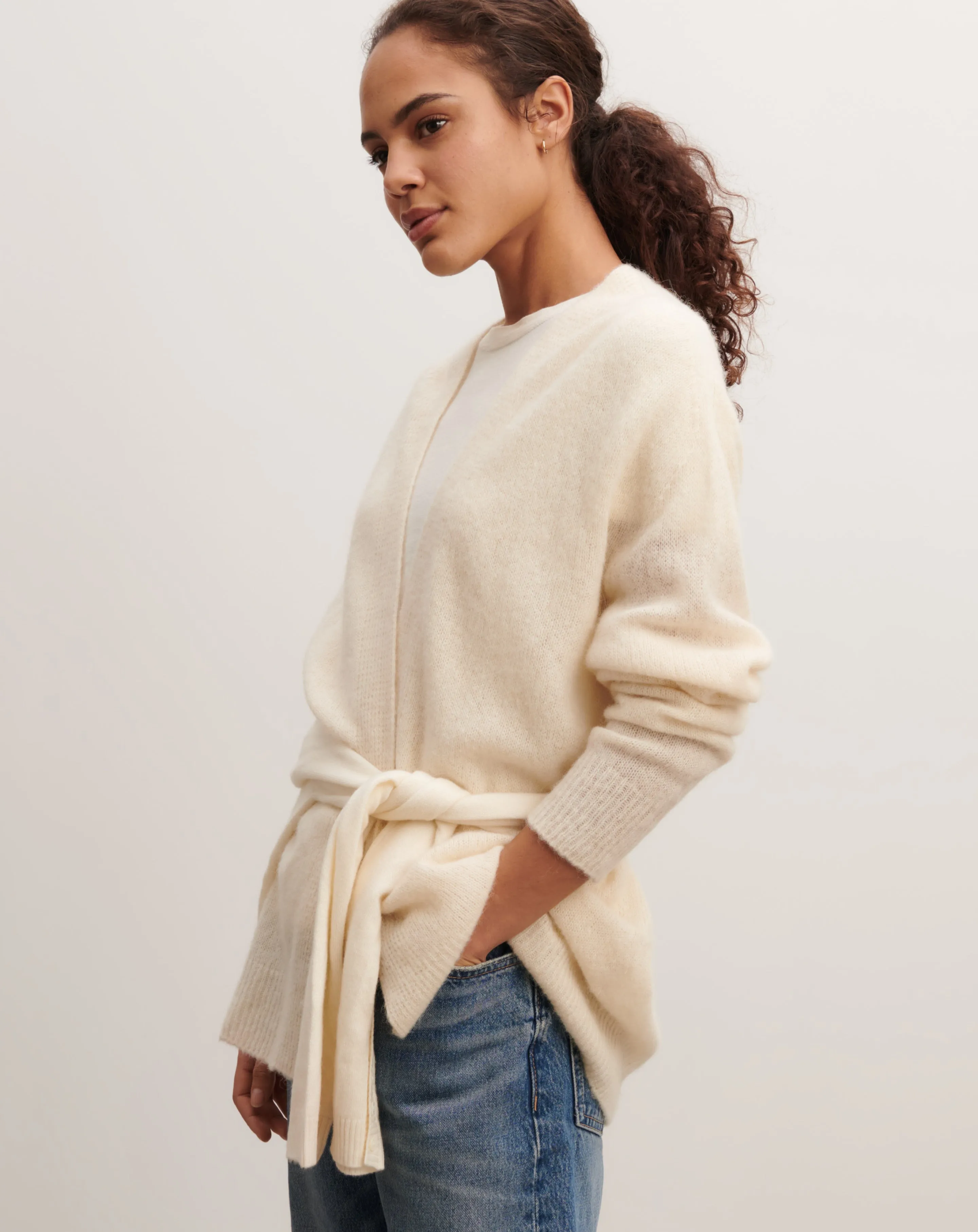 Feather-light knit cardigan Eric Bompard