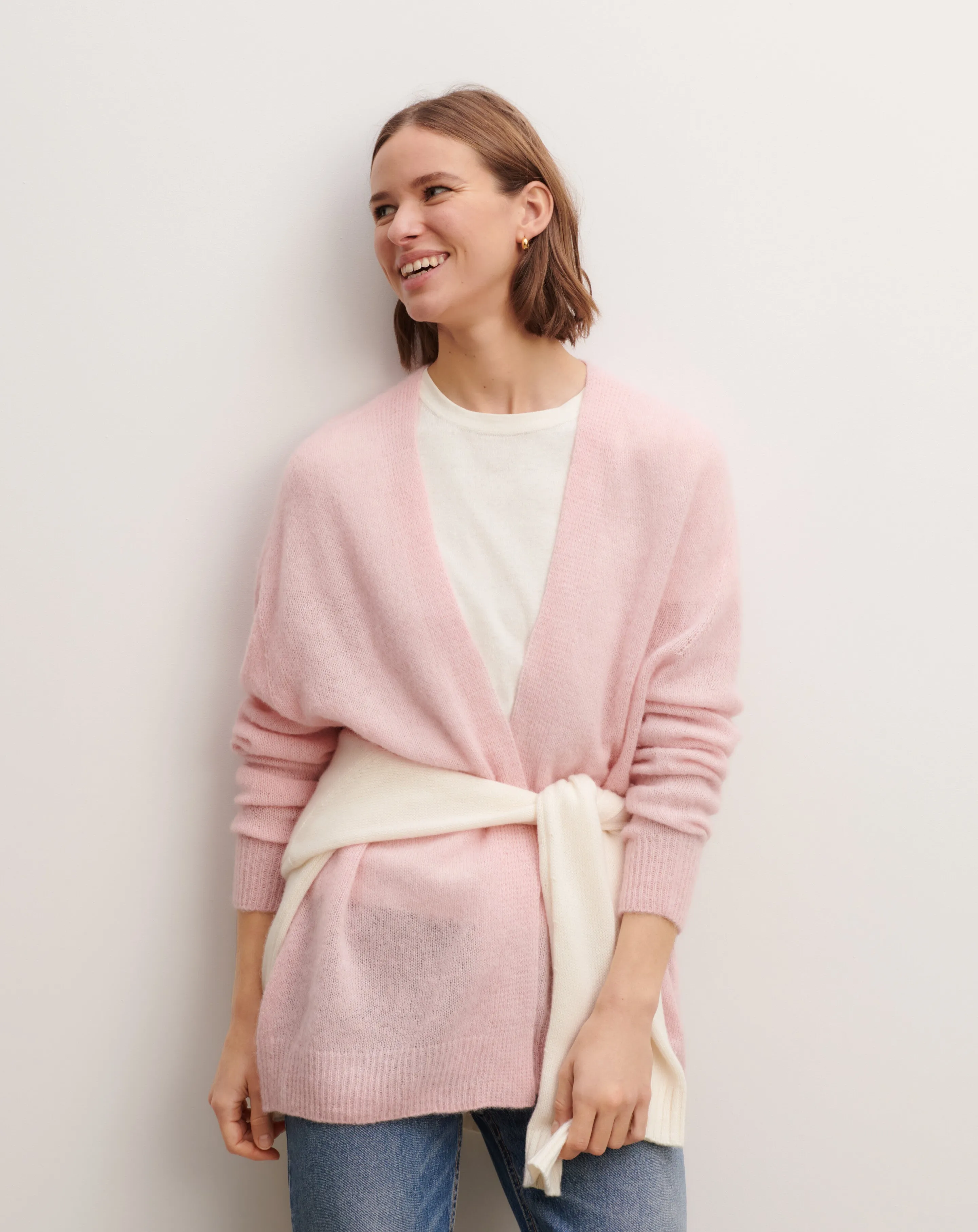 Feather-light knit cardigan Eric Bompard