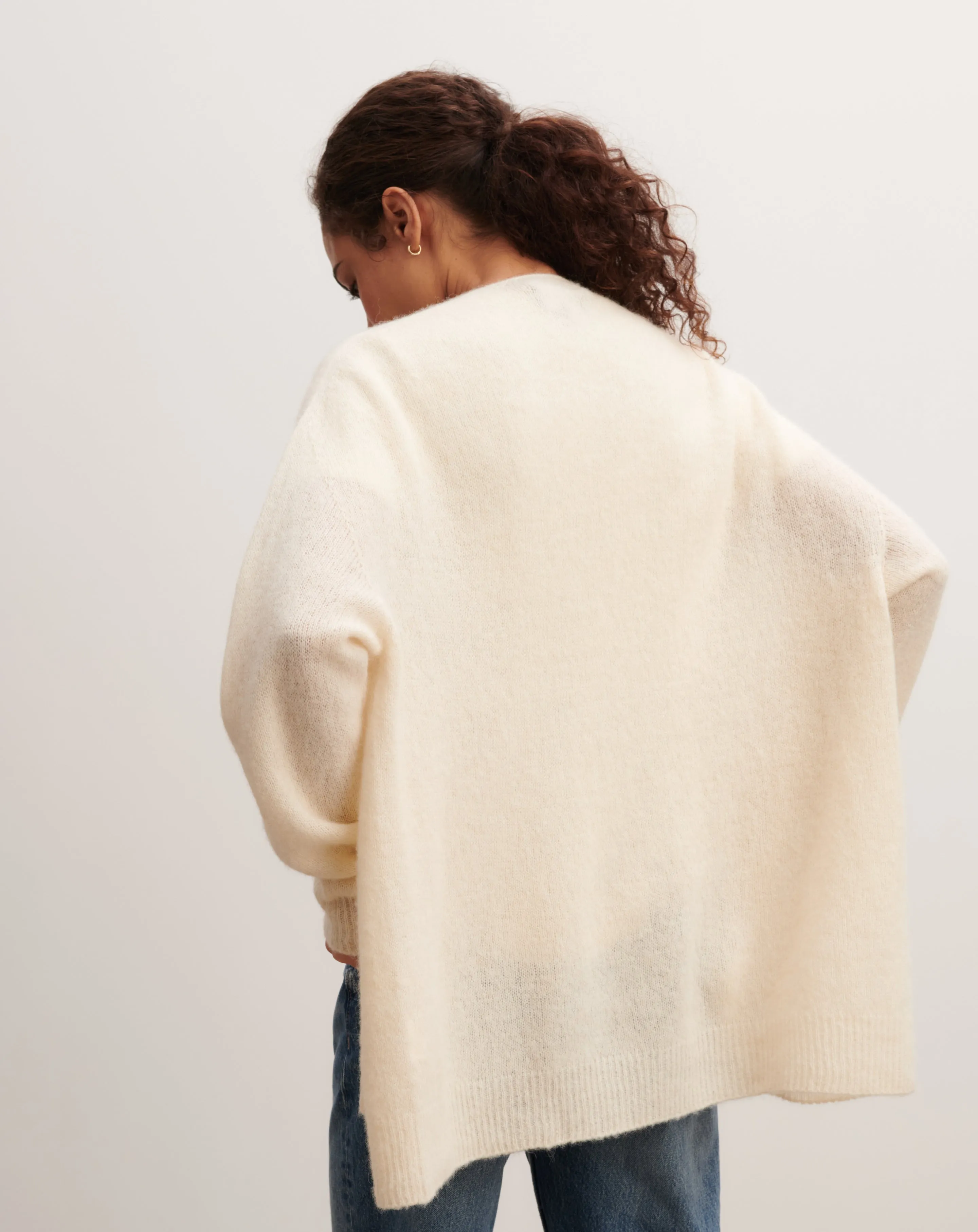 Feather-light knit cardigan Eric Bompard