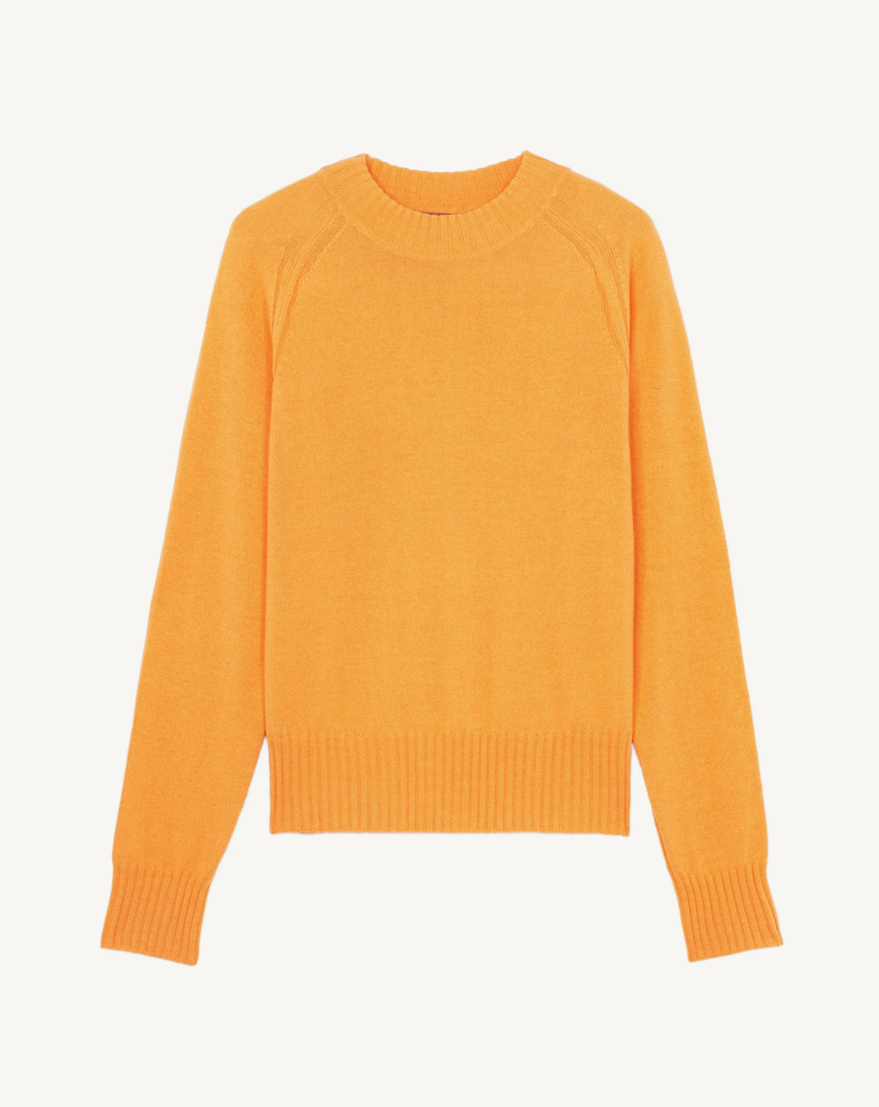 Fitted round neck pullover Eric Bompard