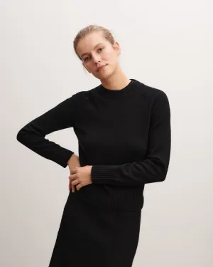 Fitted round neck pullover Eric Bompard