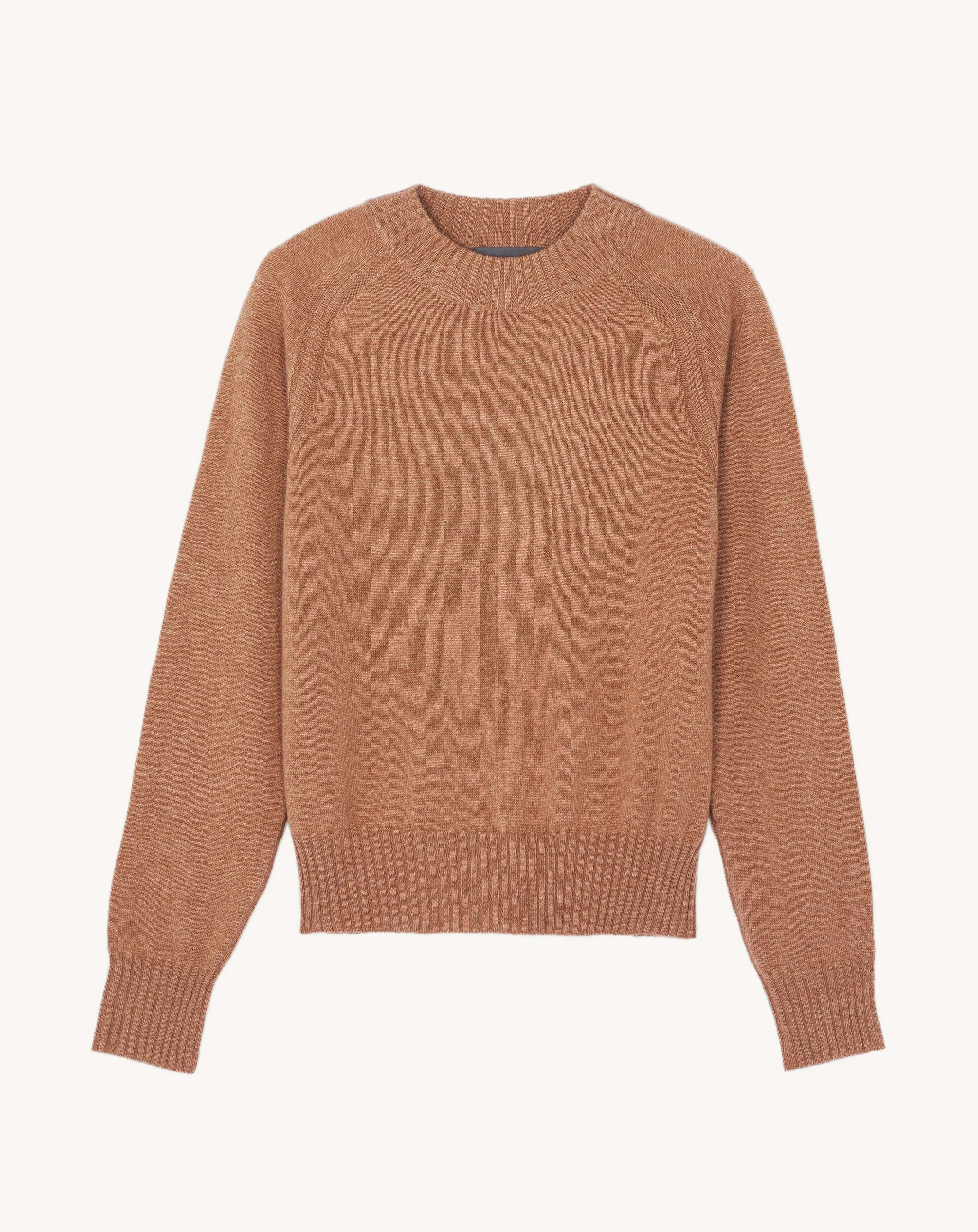 Fitted round neck pullover Eric Bompard