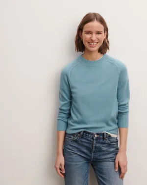 Fitted round neck pullover Eric Bompard