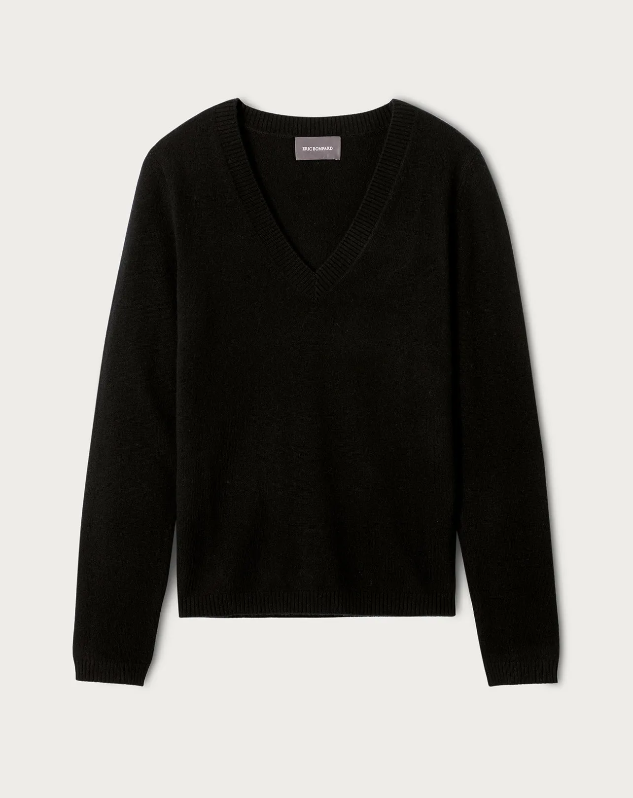 Fitted V-neck jumper Eric Bompard