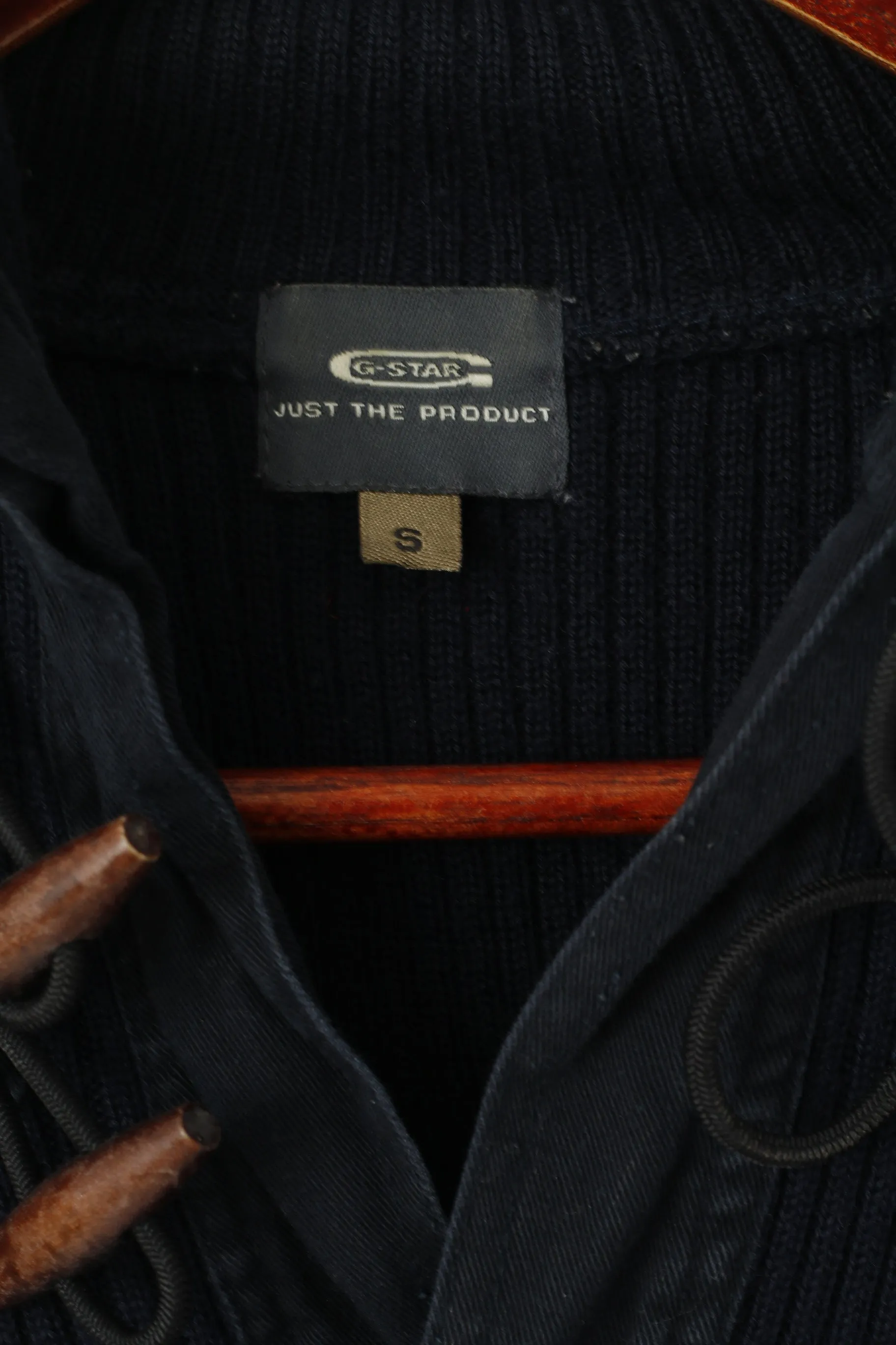 G-Star Men S Jumper Navy Wool Stretch Slim Fit Dyffle Neck Classic Sweater