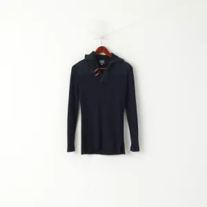 G-Star Men S Jumper Navy Wool Stretch Slim Fit Dyffle Neck Classic Sweater