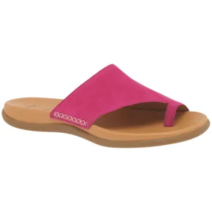 Gabor Lanzarote 63.700-10 Womens Slip On Toe Post Sandal