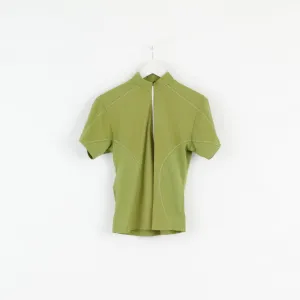 Galvin Green Womens 44 XL Shirt Green Coolmax Zip Neck Active Top