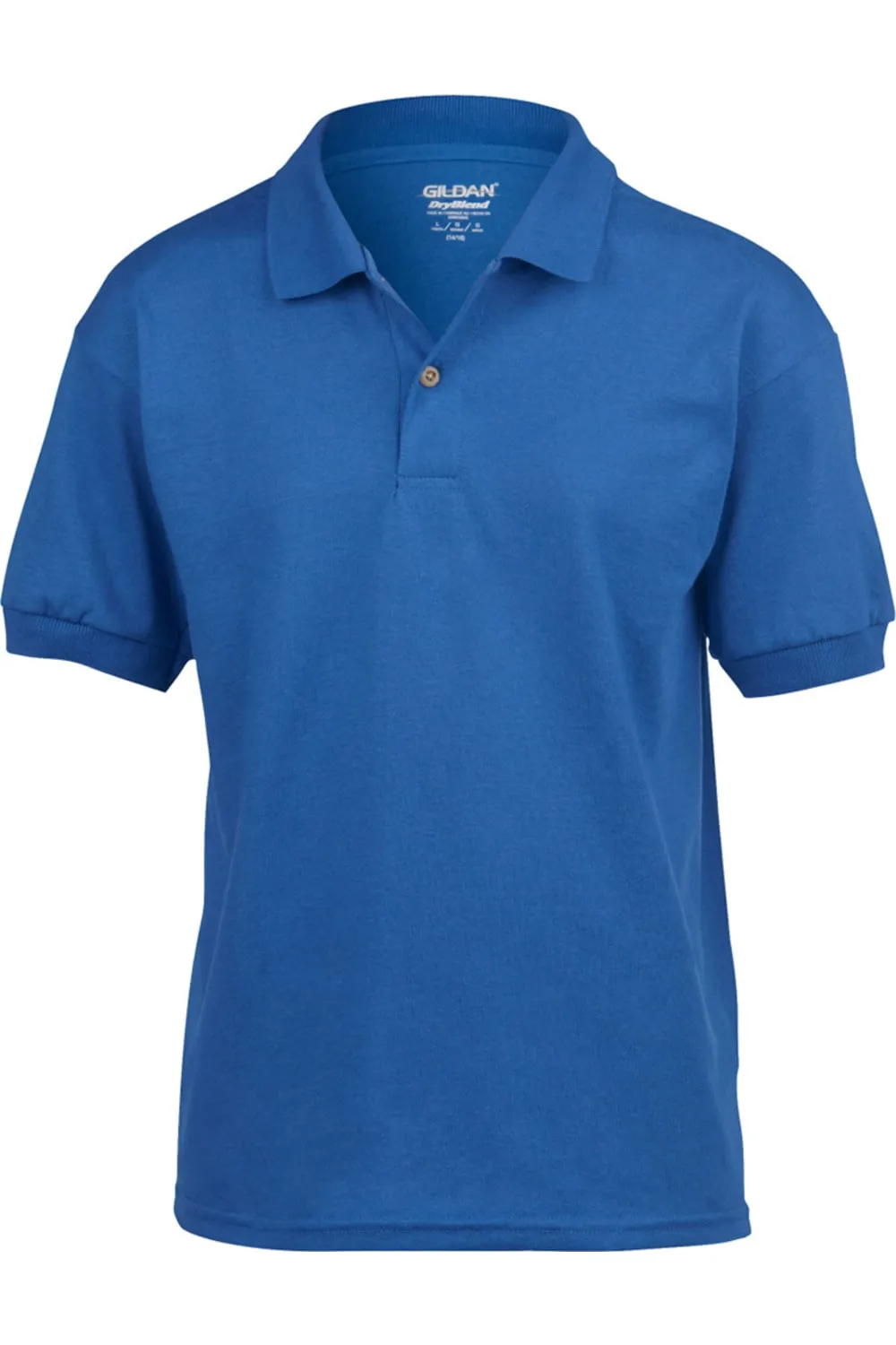 Gildan DryBlend Childrens Unisex Jersey Polo Shirt