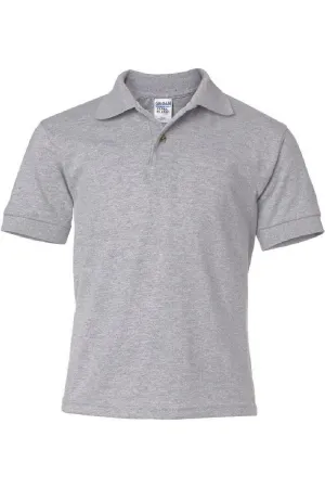 Gildan DryBlend Childrens Unisex Jersey Polo Shirt