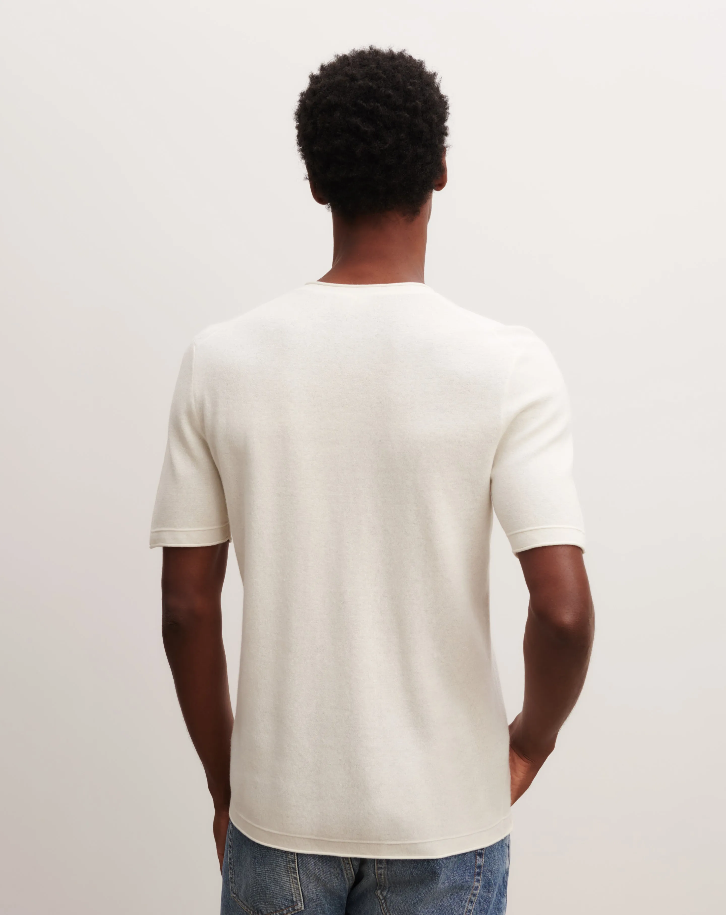 Grandad-style T-shirt Eric Bompard