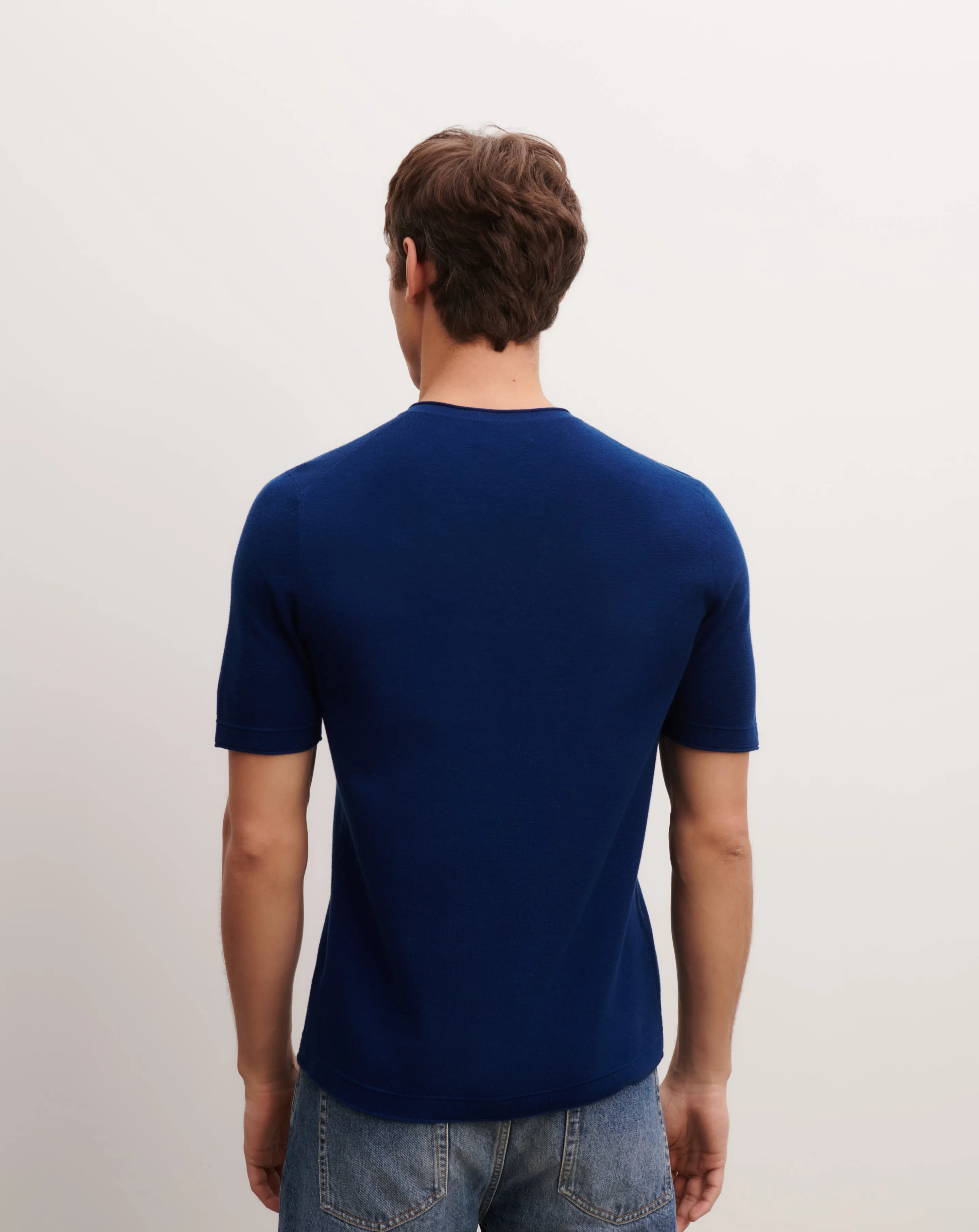 Grandad-style T-shirt Eric Bompard