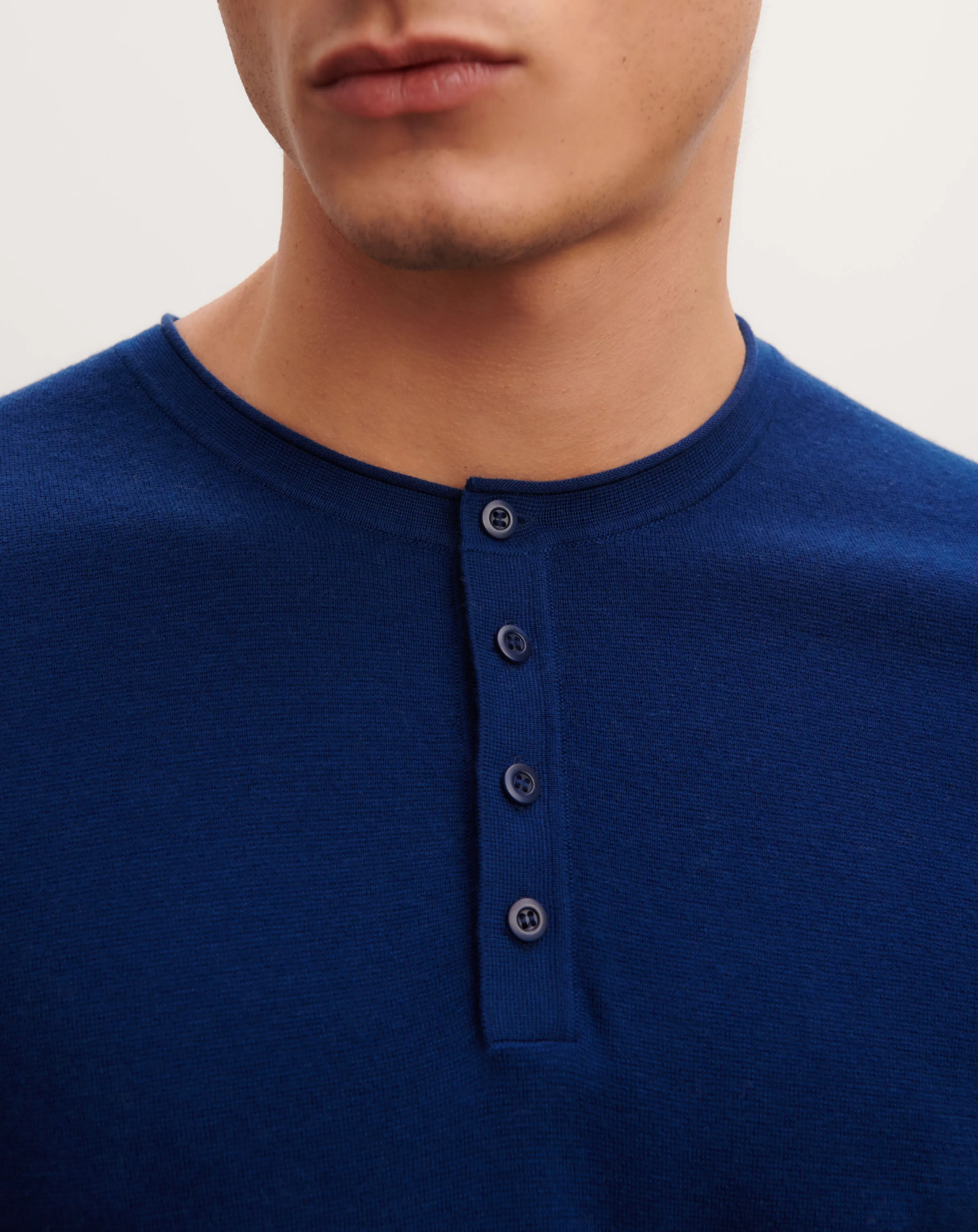 Grandad-style T-shirt Eric Bompard