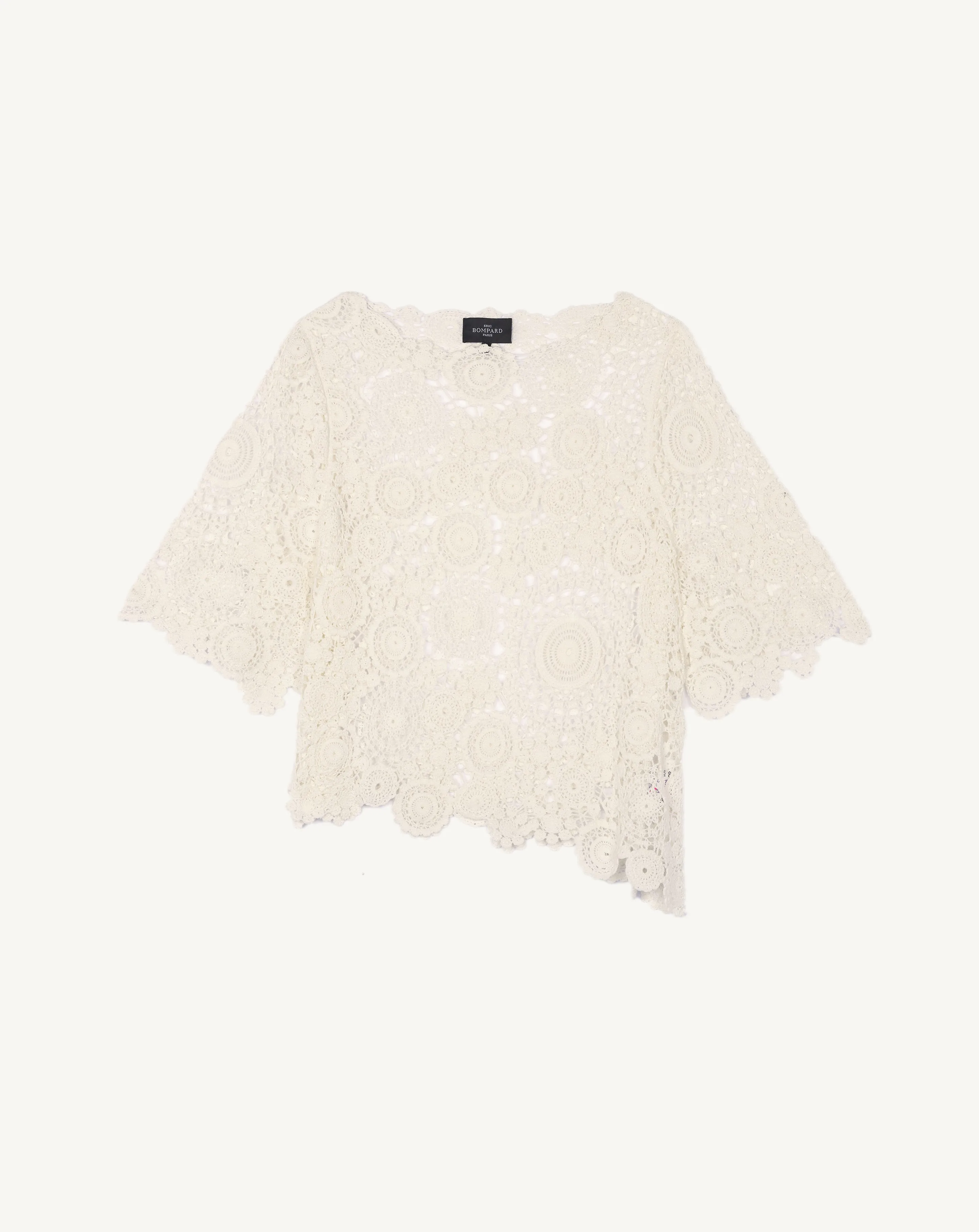 Guipure lace top Eric Bompard
