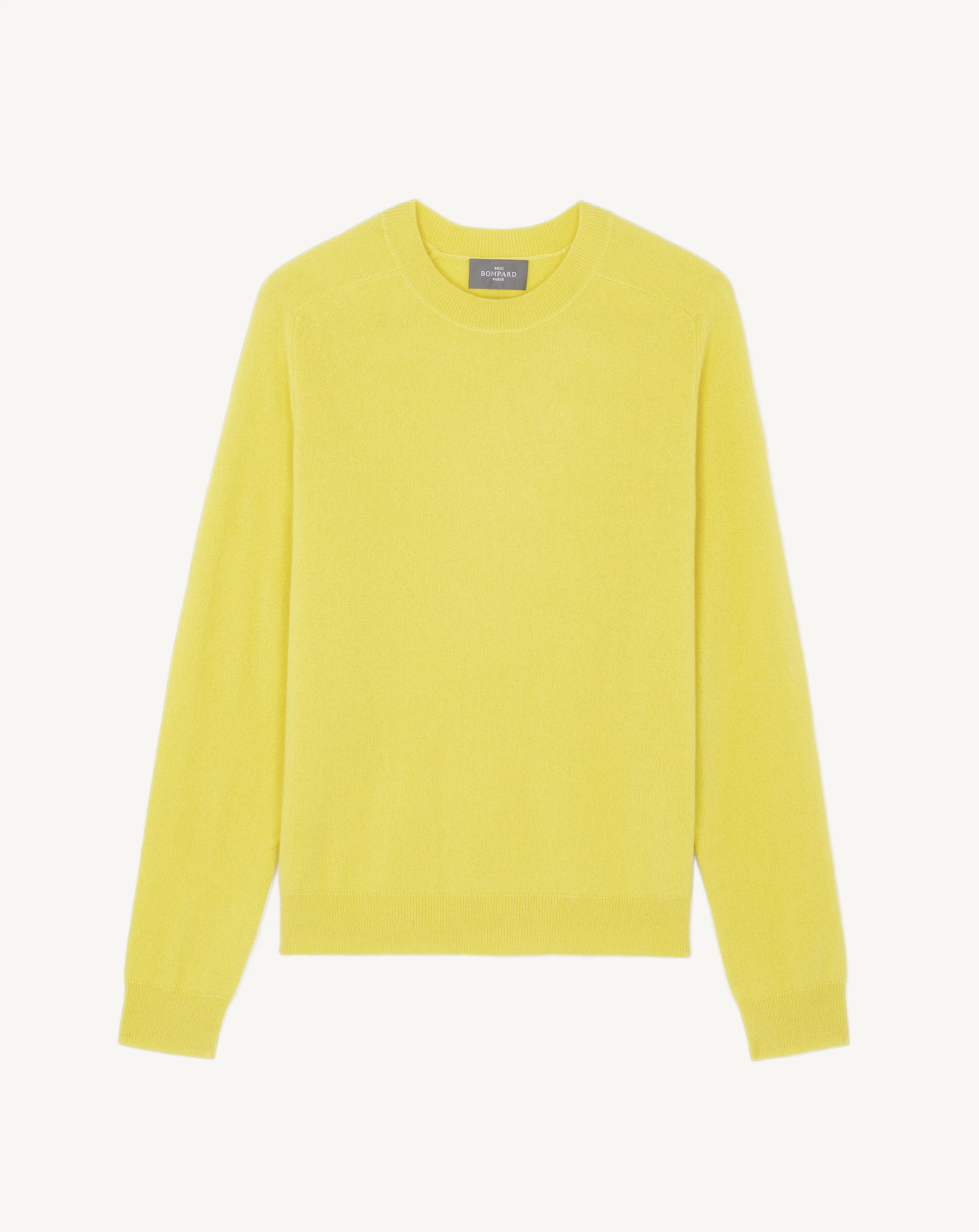 Hammer-sleeved round neck pullover Eric Bompard