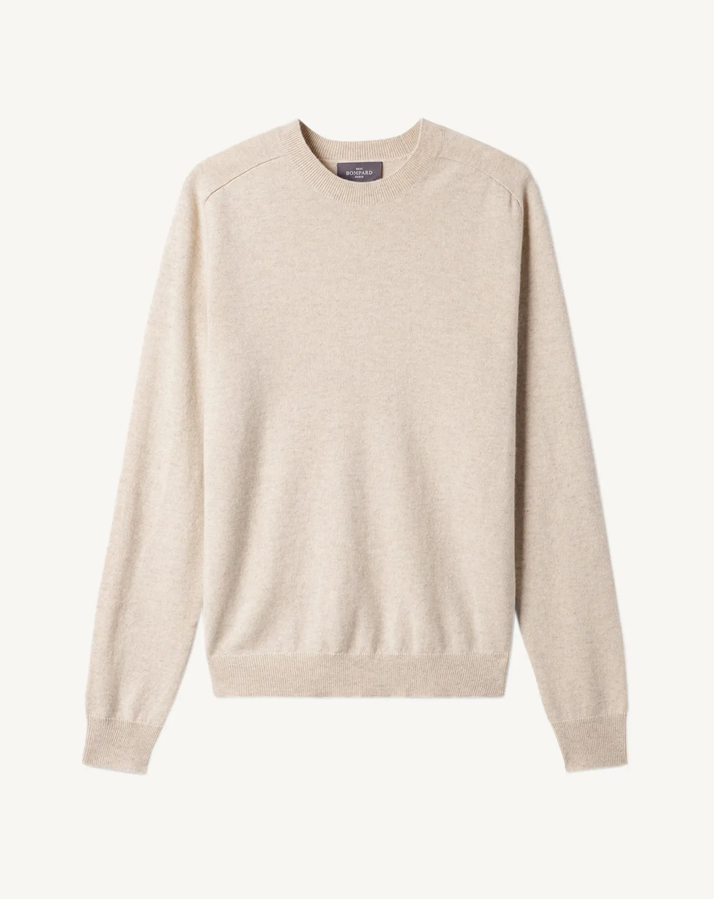 Hammer-sleeved round neck pullover Eric Bompard