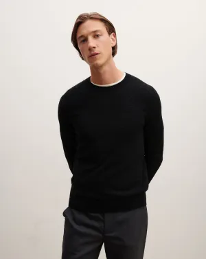 Hammer-sleeved round neck pullover Eric Bompard
