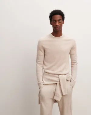 Hammer-sleeved round neck pullover Eric Bompard