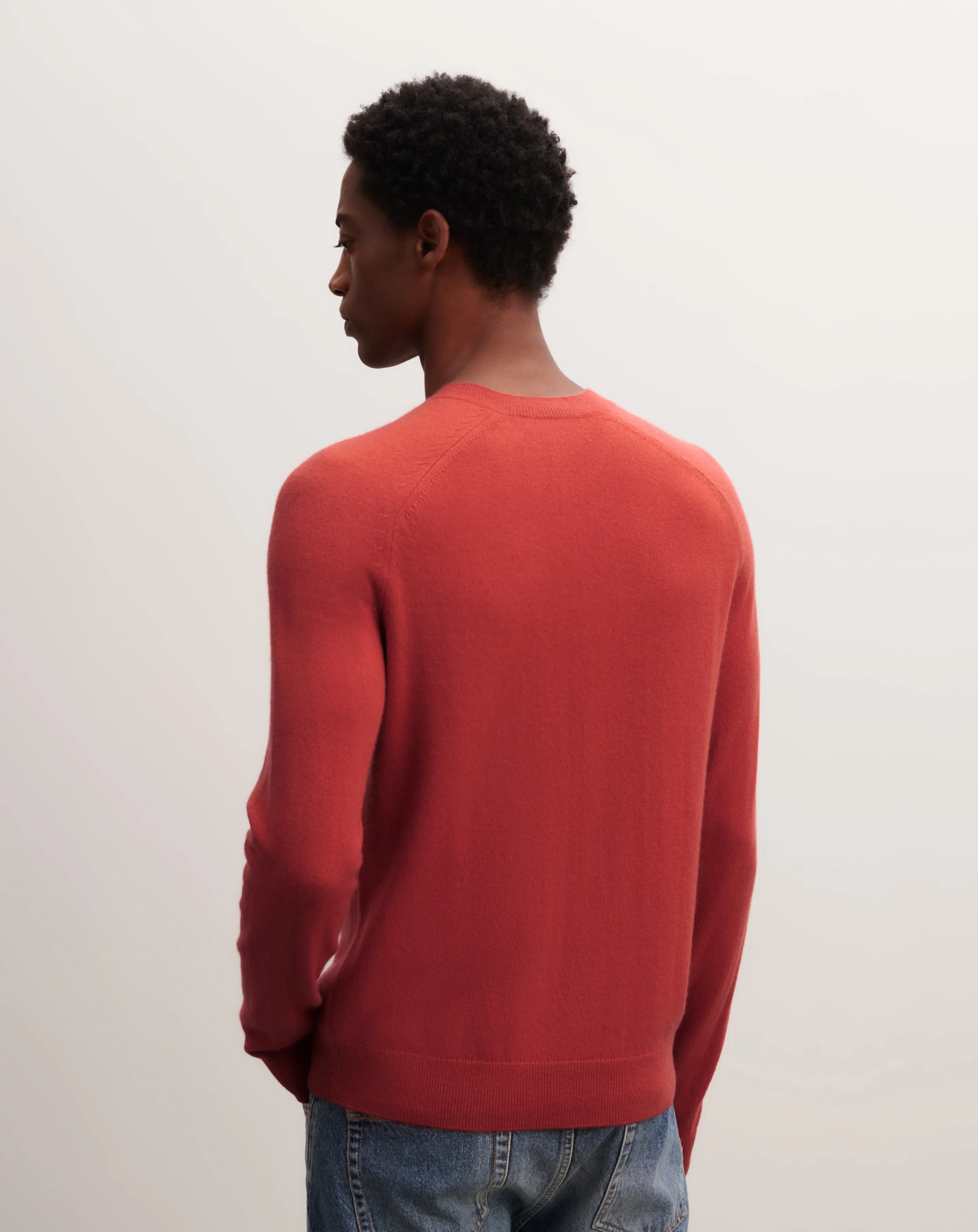 Hammer-sleeved round neck pullover Eric Bompard