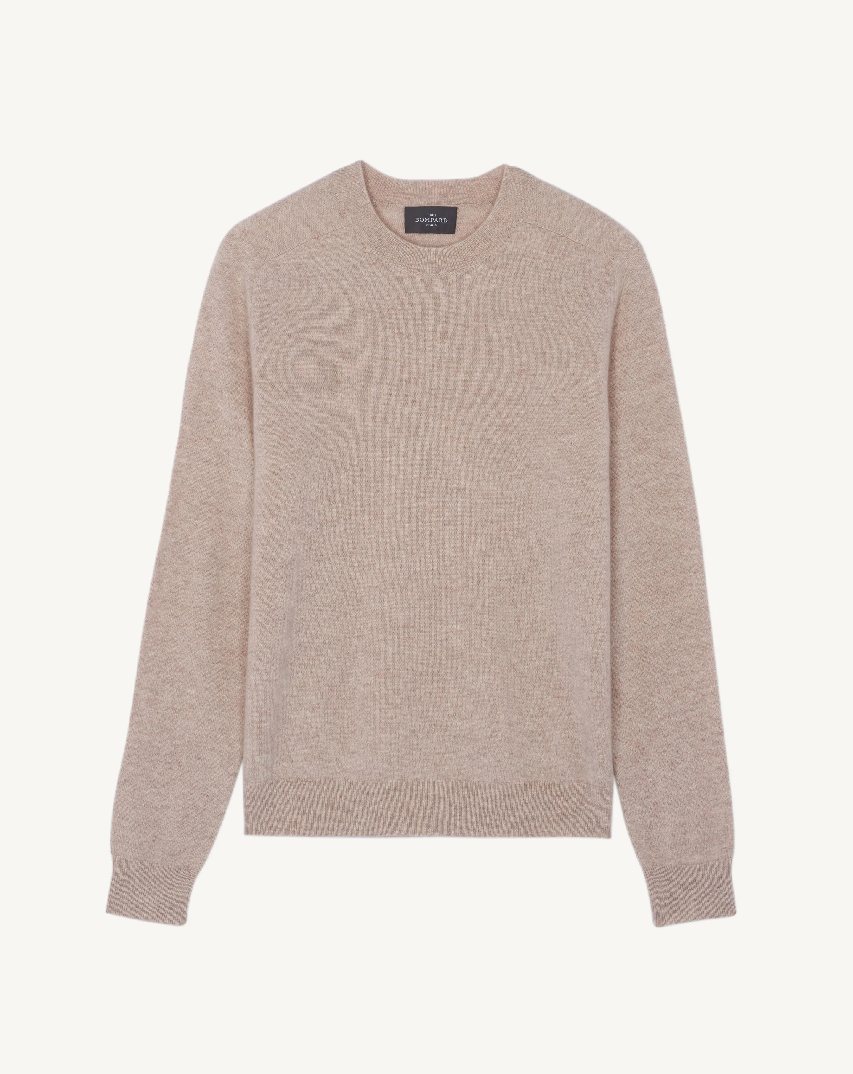 Hammer-sleeved round neck pullover Eric Bompard
