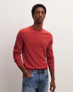 Hammer-sleeved round neck pullover Eric Bompard