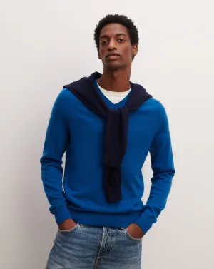Hammered V-neck jumper Eric Bompard