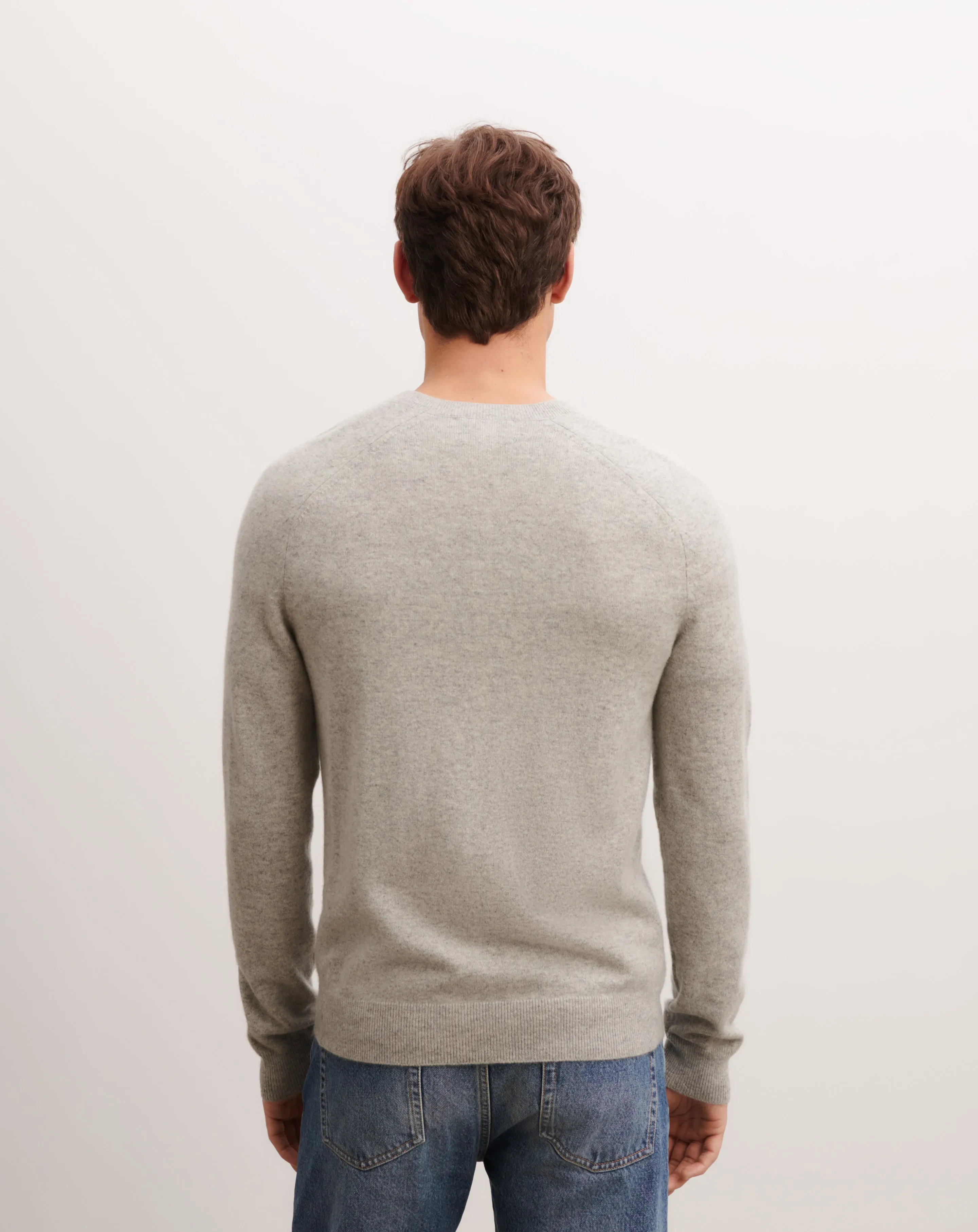 Hammered V-neck jumper Eric Bompard