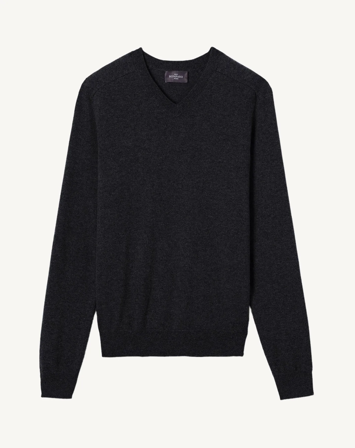 Hammered V-neck jumper Eric Bompard
