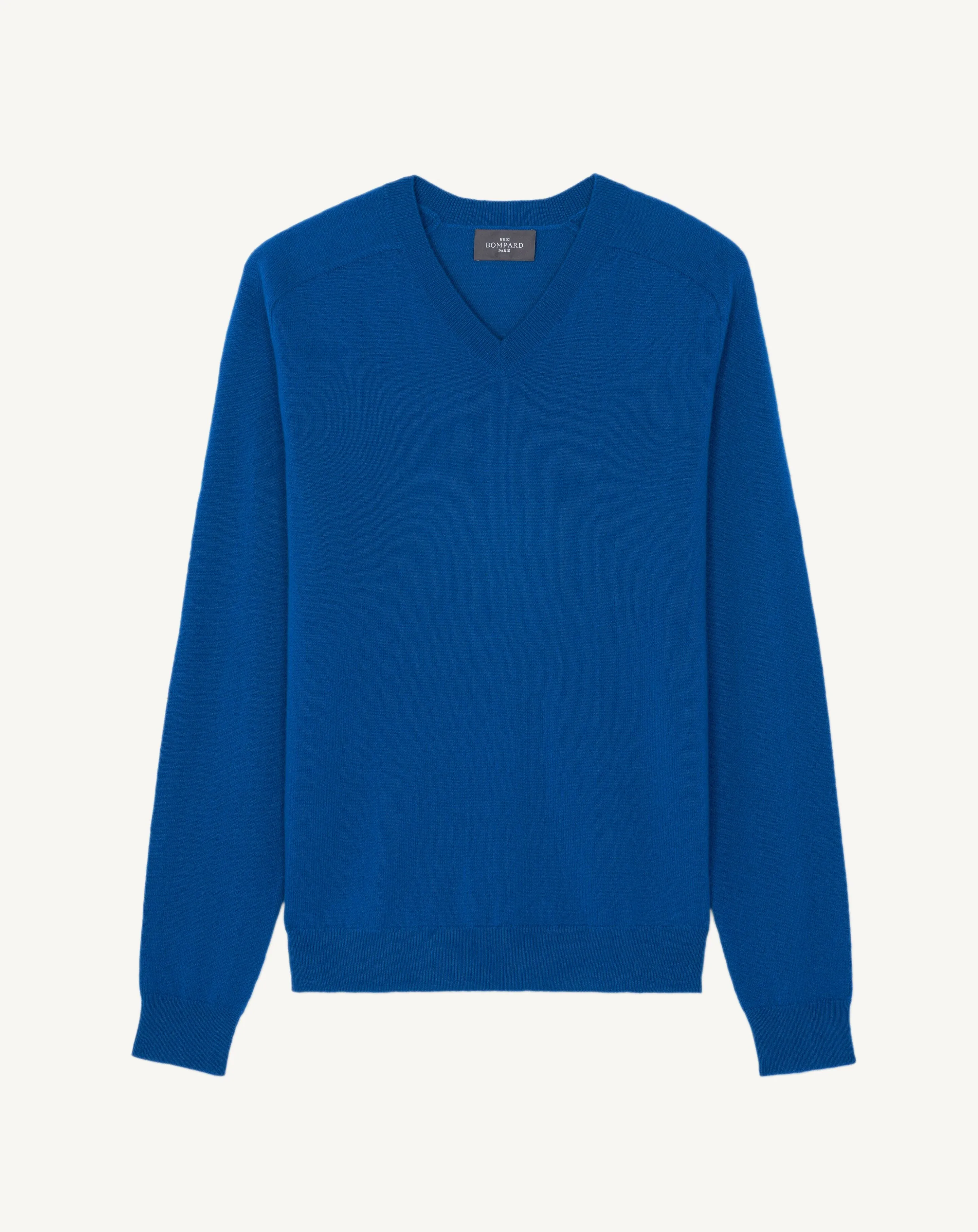 Hammered V-neck jumper Eric Bompard