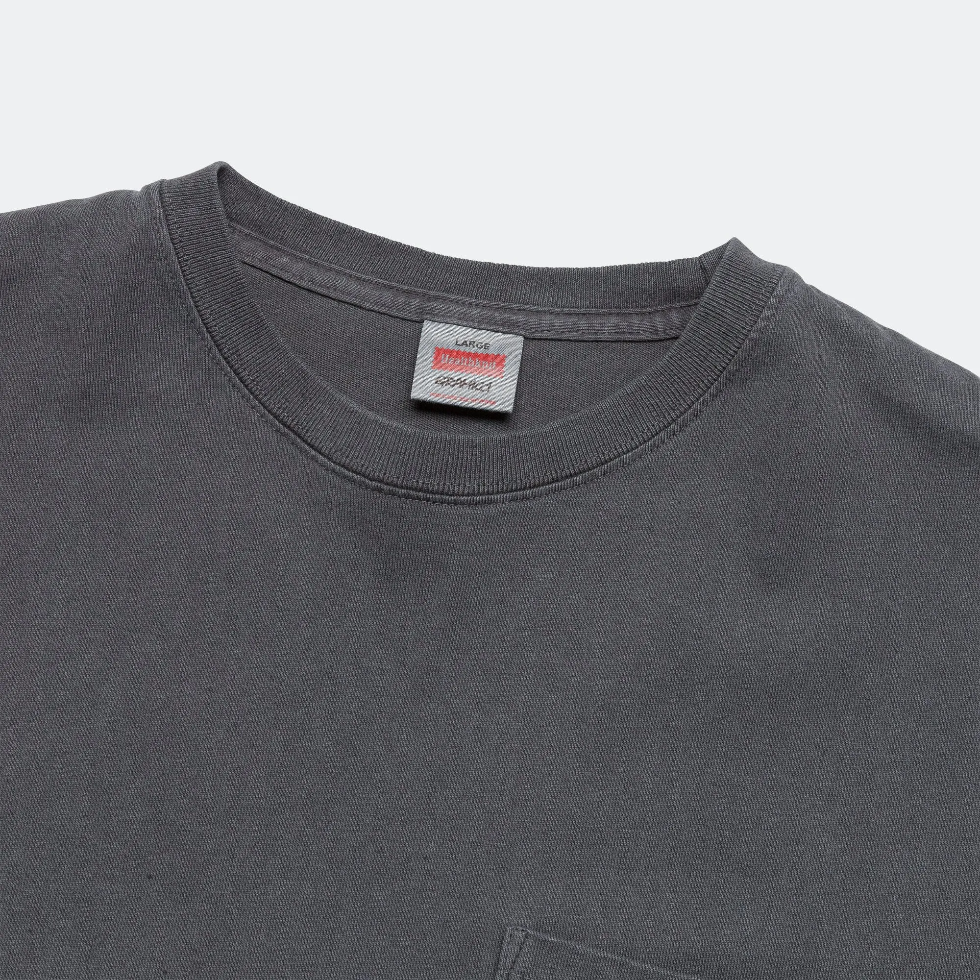Healthknit SS Pocket Tee - Pigment Black