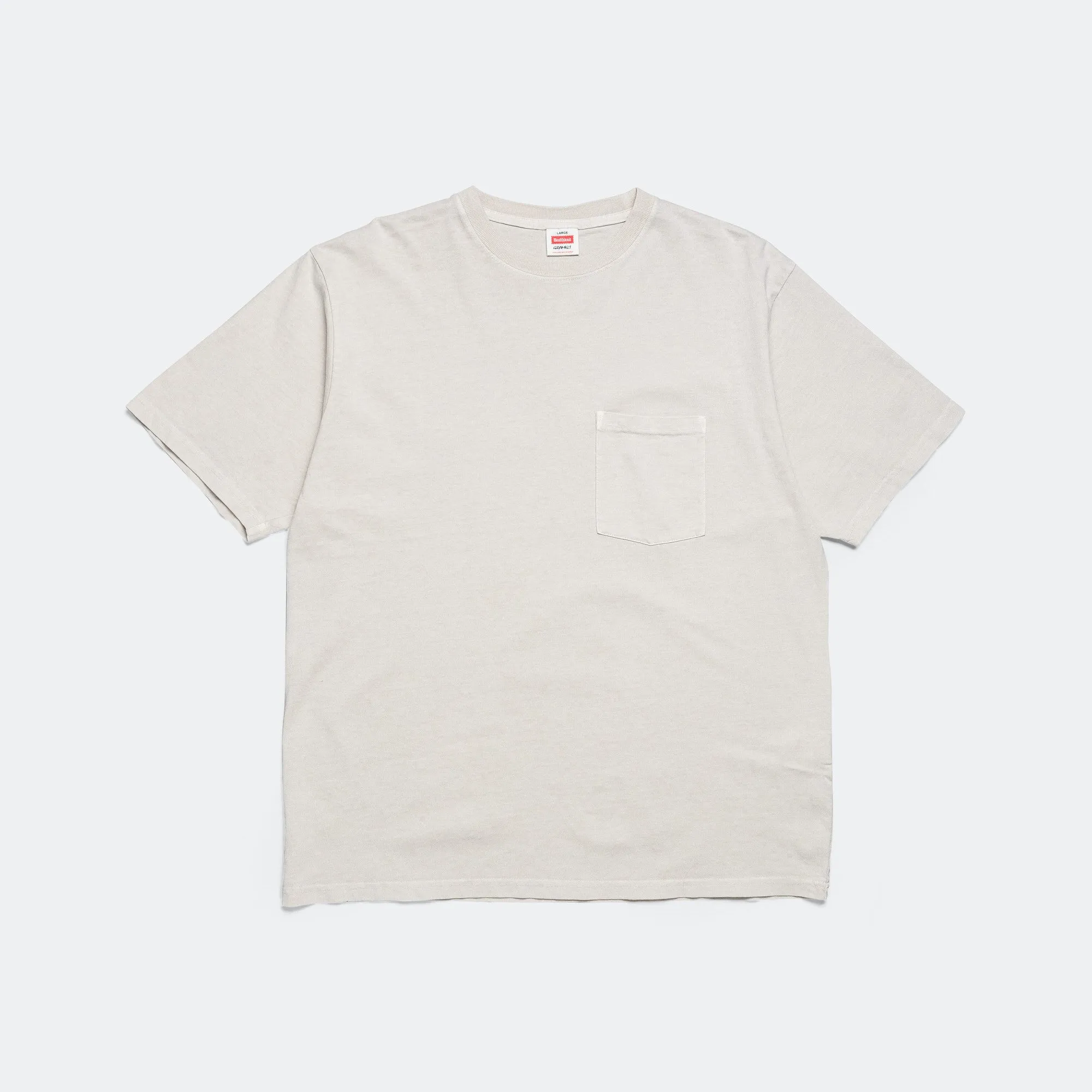 Healthknit SS Pocket Tee - Pigment Natural