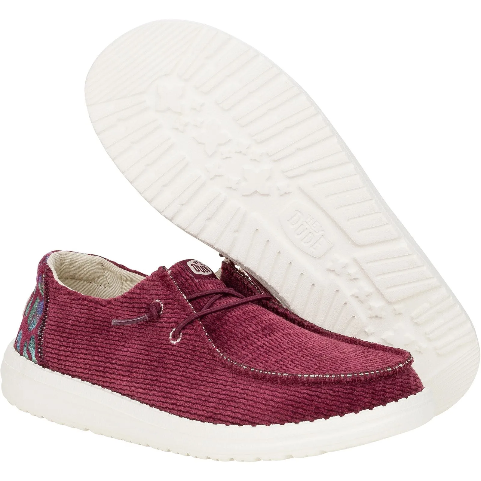 Hey Dude Wendy Corduroy Leo 41915 Womens Casual Shoe