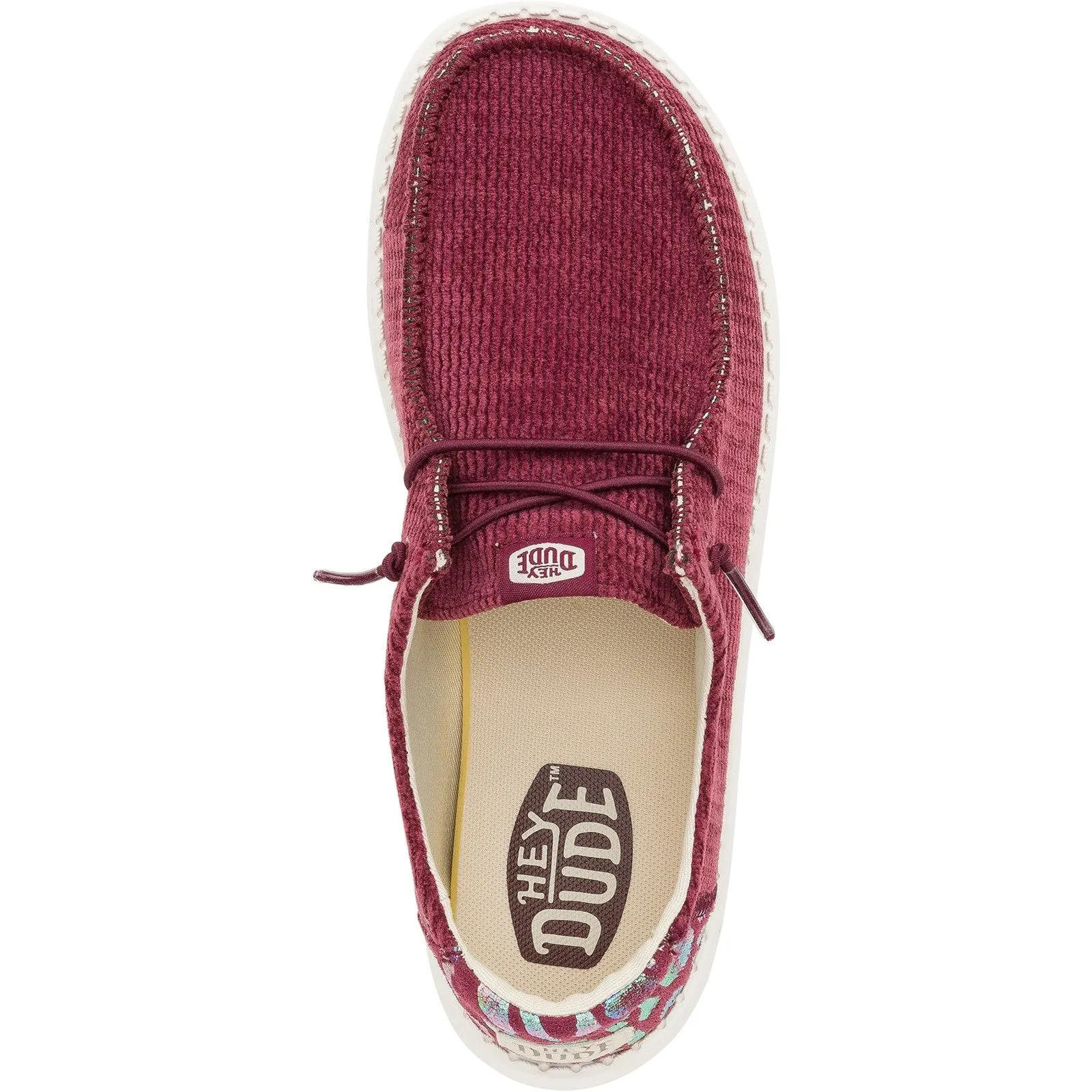 Hey Dude Wendy Corduroy Leo 41915 Womens Casual Shoe