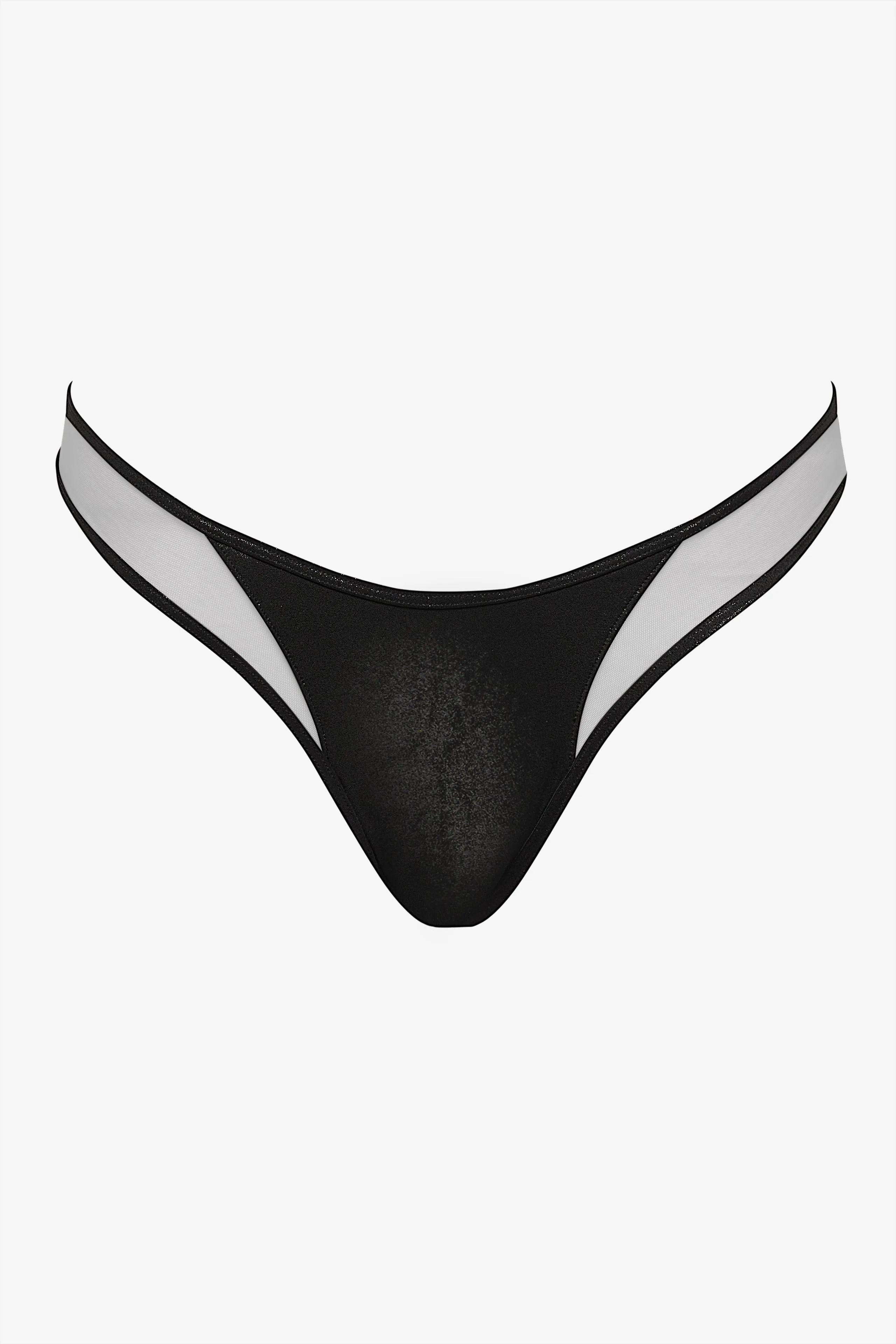 High-cut thong bikini bottom - Minuit Maison Close