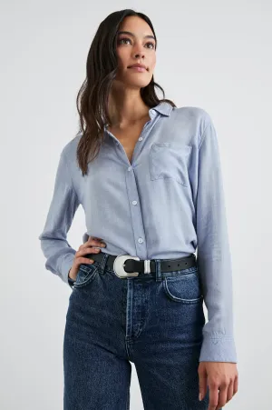 HUNTER SHIRT - CHAMBRAY HEATHER Rails