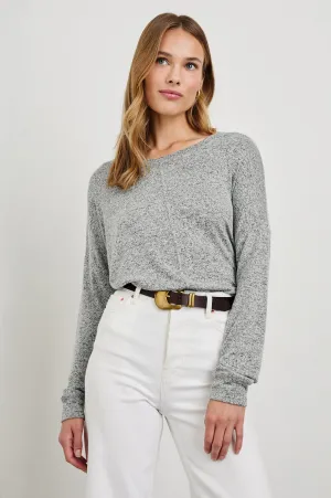 IGGY TOP - MELANGE GREY Rails