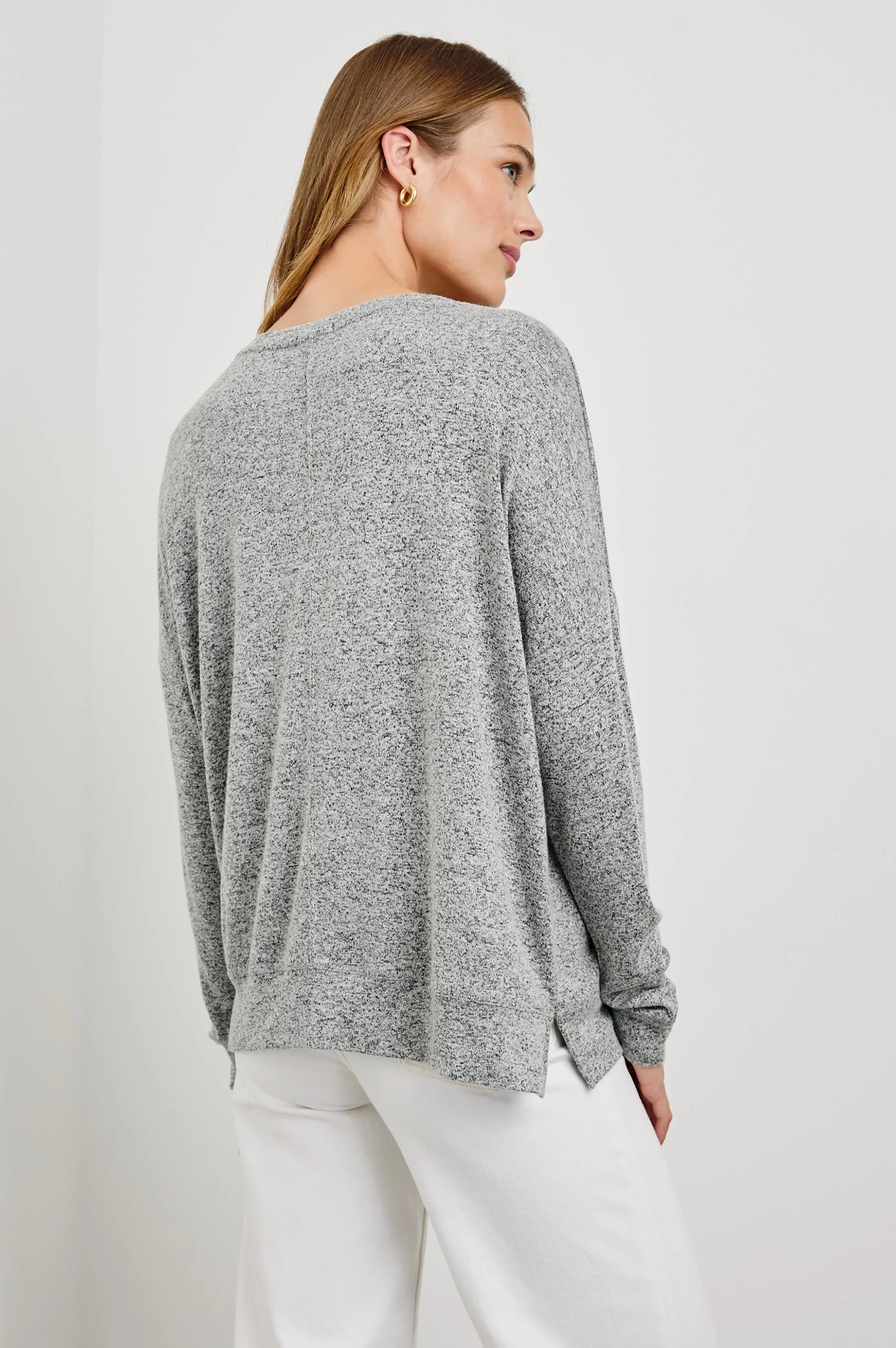 IGGY TOP - MELANGE GREY Rails