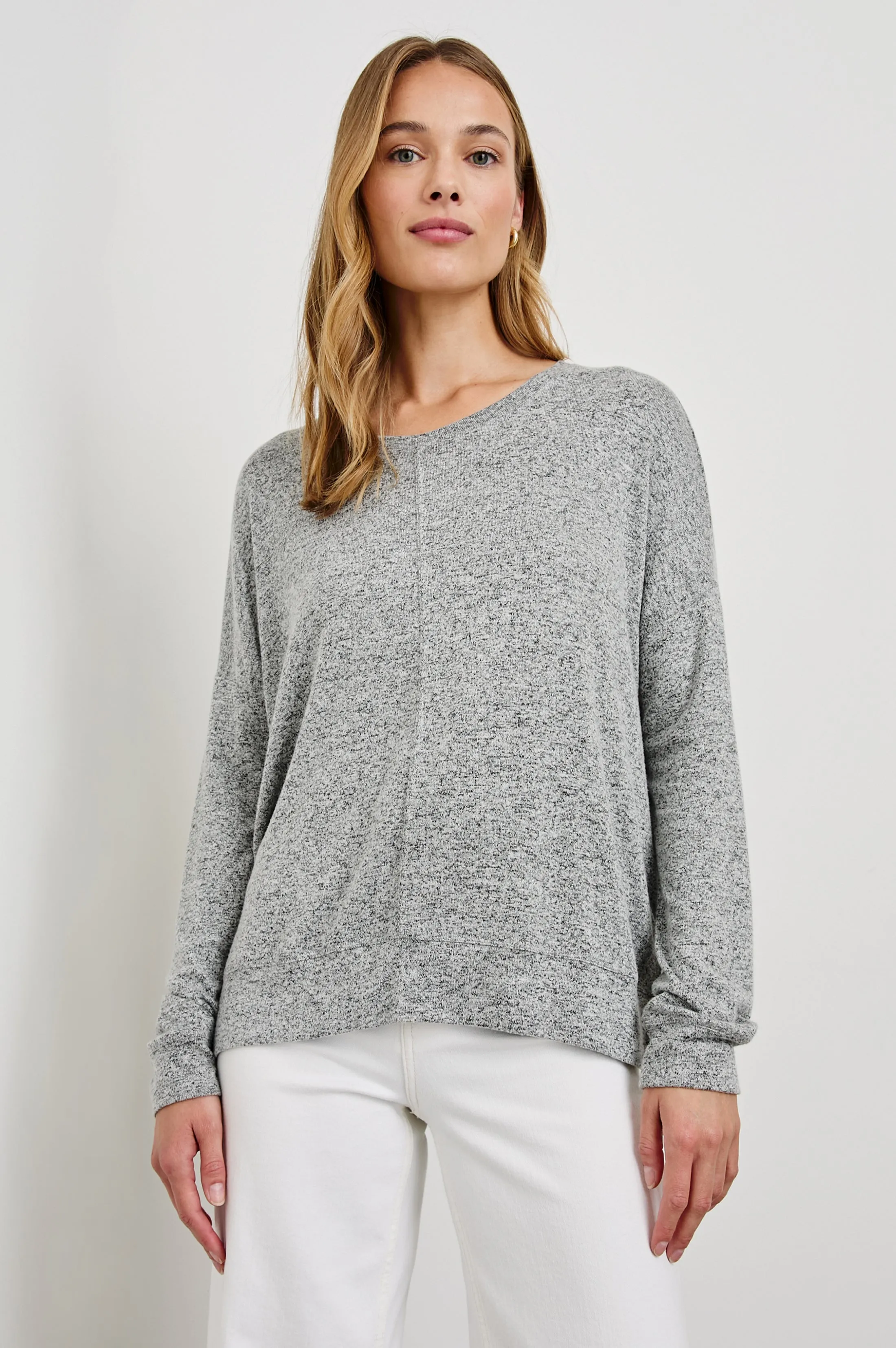 IGGY TOP - MELANGE GREY Rails