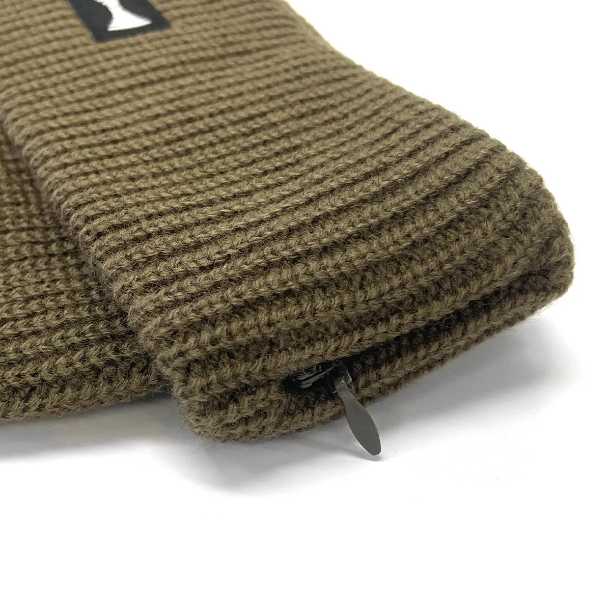 Independent - Span Label Pocket Beanie Gravel