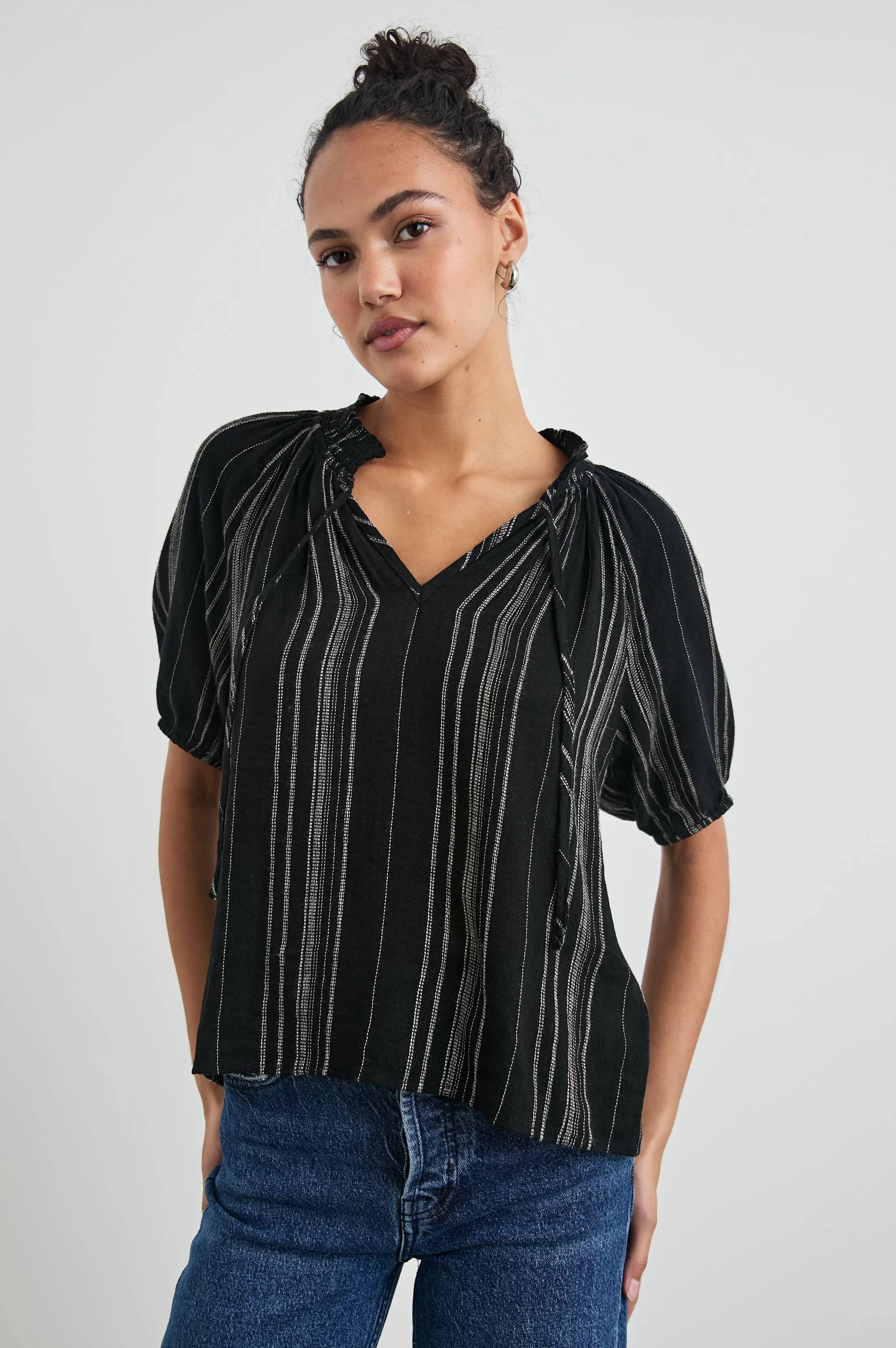 JULIETA TOP - BALBOA STRIPE Rails