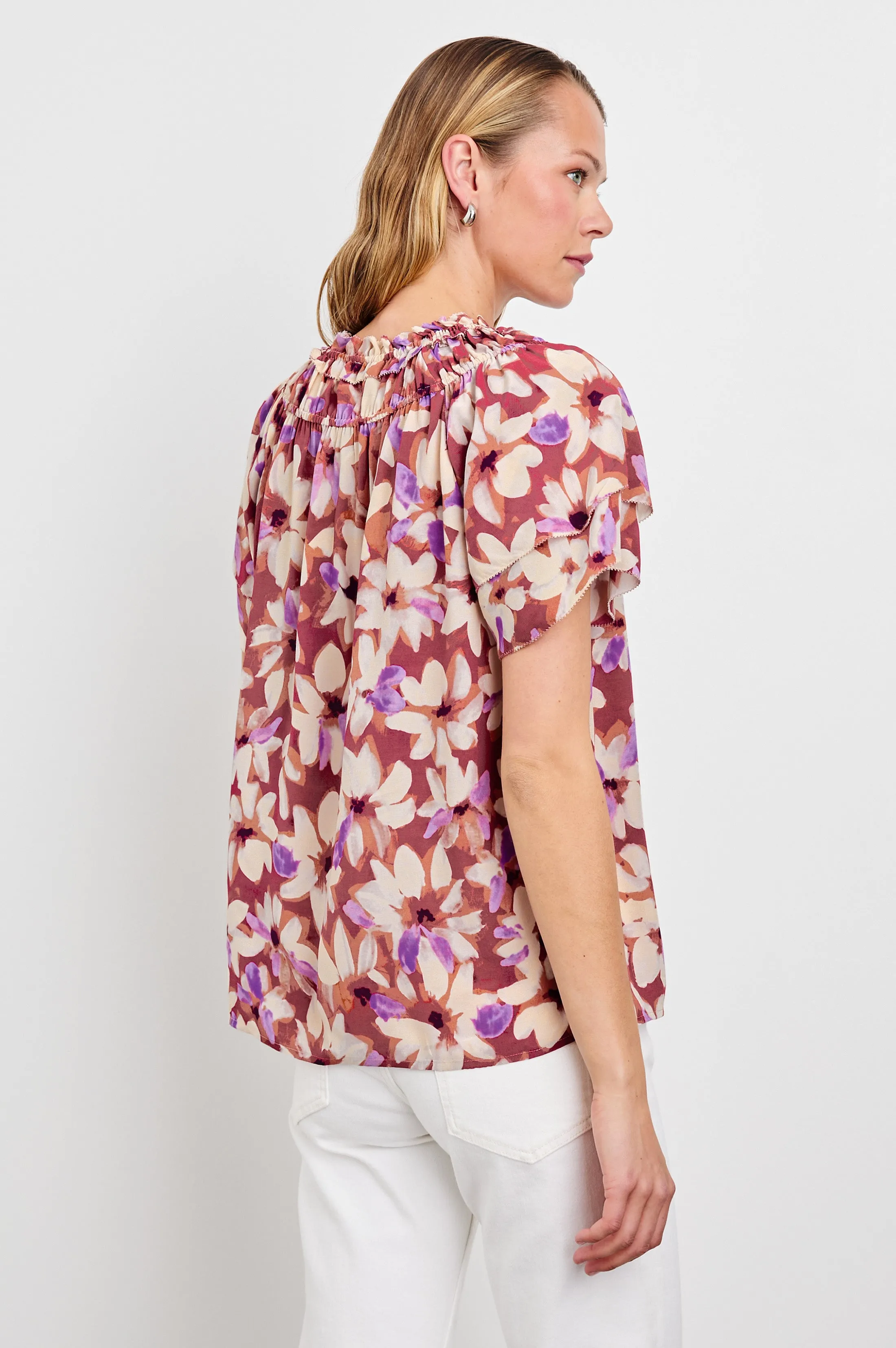 KAMILA TOP - AMARANTH Rails