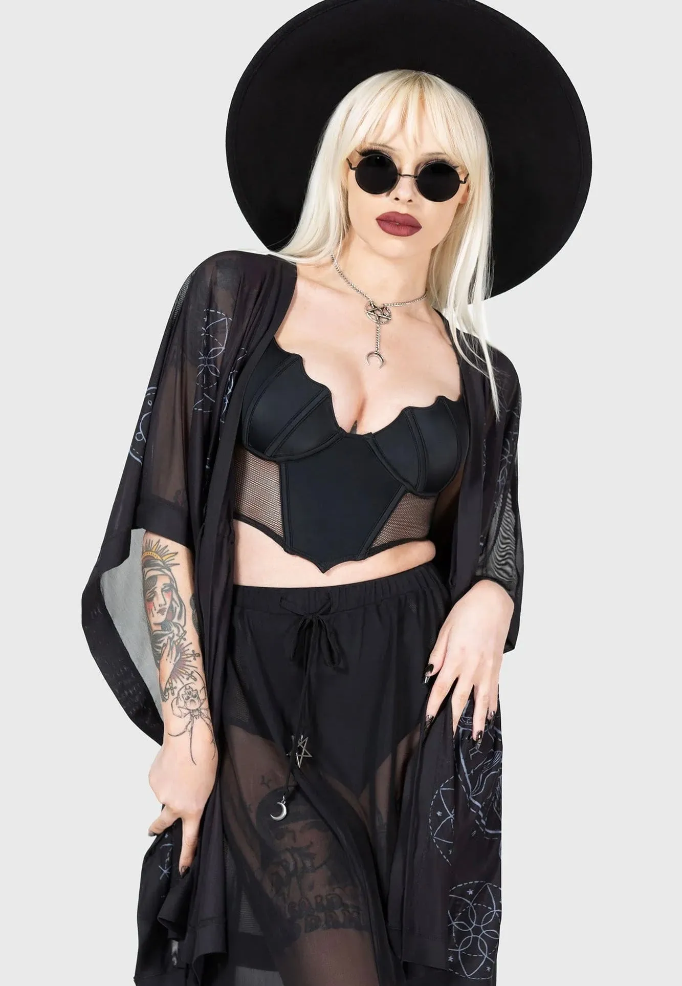 Killstar - Draconia Black - Kimono